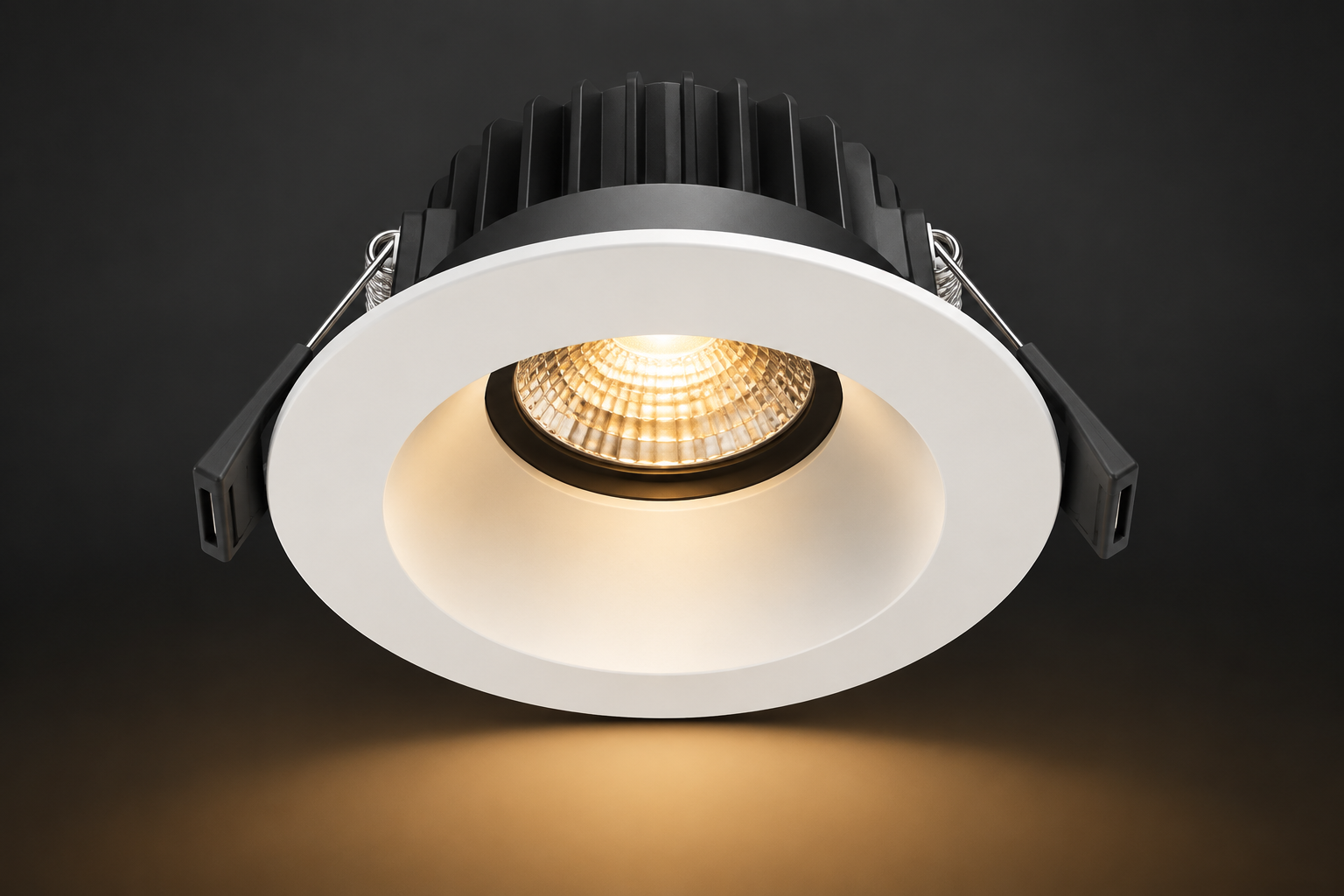 Commercial downlights, panels and linears