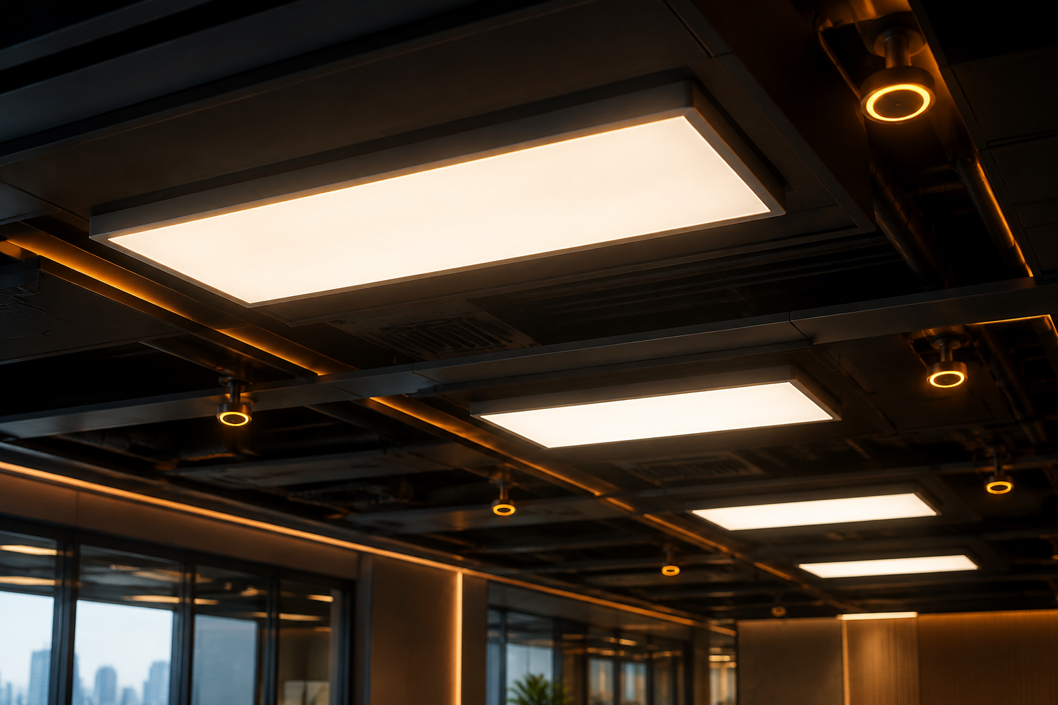 AURELUX smart lighting — illustrative photography